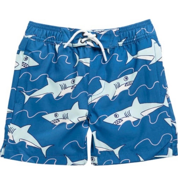 Boys Sovereign Code Distuptor Shark Swim Trunks - Picture 1 of 2